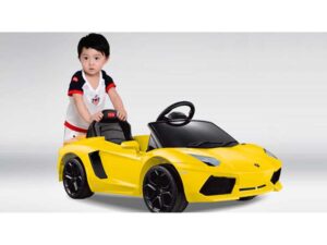 rastar-lamborghini-aventador-lp700-4-6v-yellow-remote-controlled_2