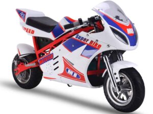 MotoTec 1000w 48v Electric Superbike White_6