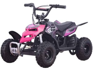 MotoTec 24v 250w ATV Mini Monster v1 Pink_5