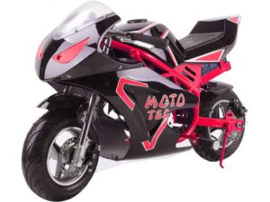 MotoTec 36v 500w Electric Pocket Bike GT Red_4