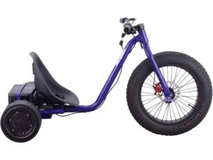 MotoTec Drifter 36v 900w Electric Trike Blue_2