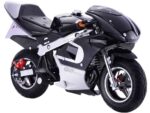 MotoTec GBmoto Gas Pocket Bike 40cc 4-Stroke Black