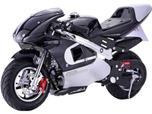 MotoTec GBmoto Gas Pocket Bike 40cc 4-Stroke Black_4