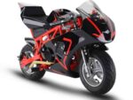 MotoTec Gas Pocket Bike GP 33cc 2-Stroke Red