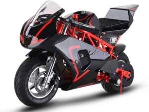 MotoTec Gas Pocket Bike GP 33cc 2-Stroke Red_4
