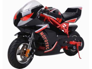 MotoTec Gas Pocket Bike GT 49cc 2-Stroke Red_4