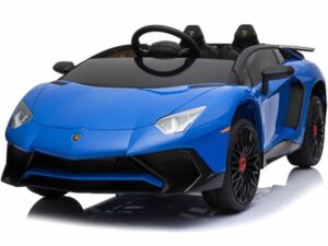 Mini Moto Lamborghini 12v Blue (2.4ghz RC)_2
