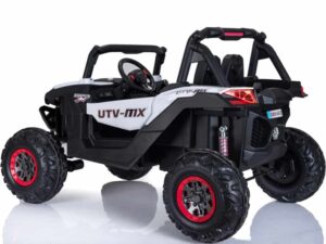 Mini Moto UTV 4x4 12v White (2.4ghz RC)_2