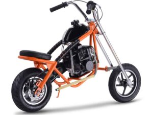 MotoTec 49cc Gas Mini Chopper Orange_5