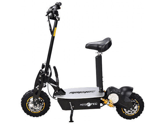 MotoTec 2000w 48v Electric Scooter Black_2