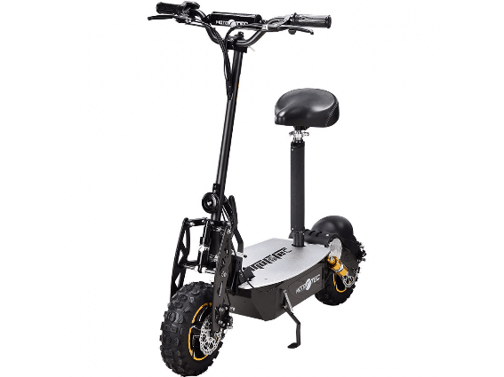 MotoTec 2000w 48v Electric Scooter Black_5