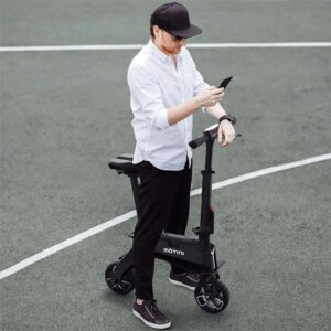 Motini Nano 36v 250w Lithium Electric Scooter White_5