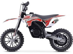 MotoTec 24v 500w Gazella Electric Dirt Bike Red_2