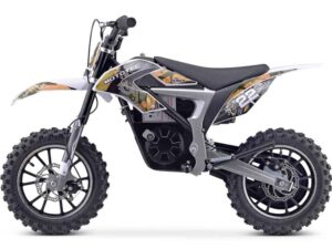 MotoTec 36v 500w Demon Electric Dirt Bike Lithium Orange_3