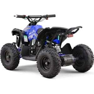 MotoTec 36v 500w Renegade Shaft Drive Kids ATV Blue_5
