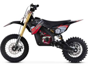 MotoTec 36v Pro Electric Dirt Bike 1000w Lithium Red_4