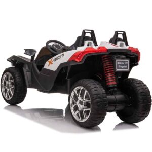 MotoTec Slingshot 12v Kids Car White (2.4ghz RC)_2