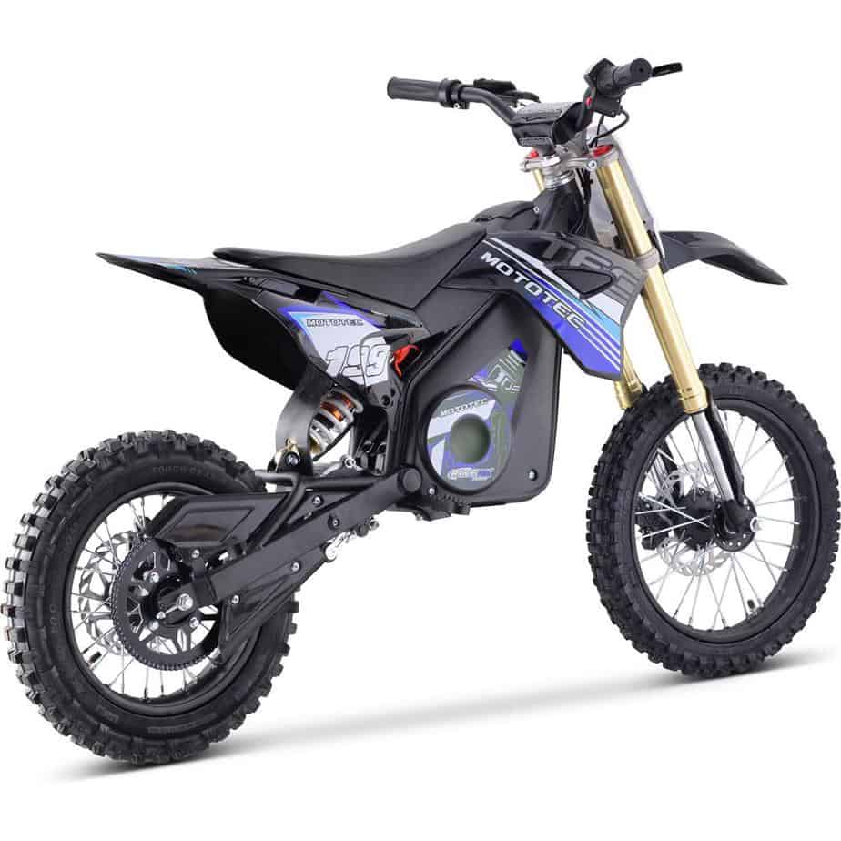 MotoTec 48v Pro Electric Dirt Bike 1500w Lithium Blue_6