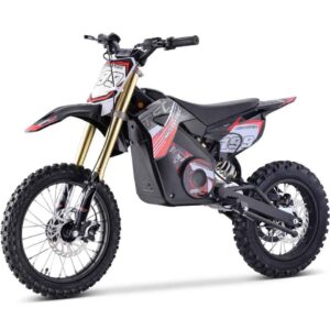 MotoTec 48v Pro Electric Dirt Bike 1500w Lithium Red_5