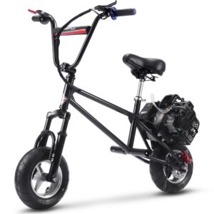 MotoTec 49cc Gas Mini Bike V2 Black_6