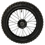 MotoTec Pro Dirt Bike Front Wheel with Rim 60/100-12