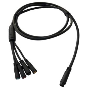 MotoTec 48v 700w Folding Trike Wire Harness 3 Connector