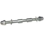 MotoTec 48v 700w Folding Trike Front Wheel Axle