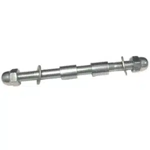 MotoTec 48v 700w Folding Trike Front Wheel Axle