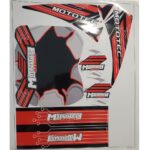 MotoTec Bandit Sticker Kit Red